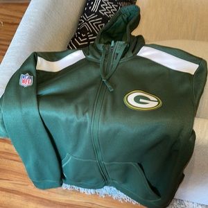 Nike NFL Therma-Fit Green Bay Packers Full-zip hoodie